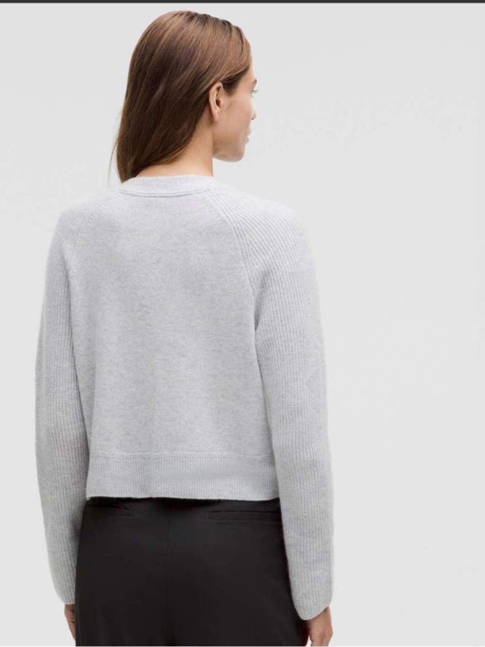 LULULEMON CASHMERE SLIM-FIT CARDIGAN SIZE XL - Picture 2 of 12